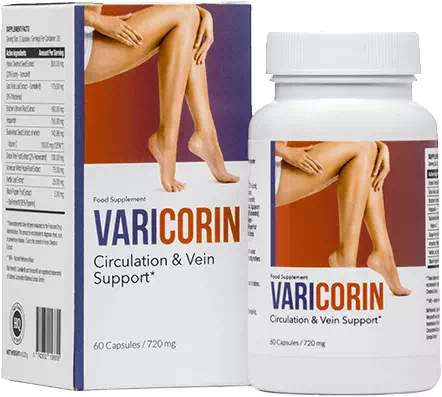 Varicorin supplement bottle